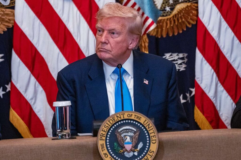 US President Donald Trump. AFP