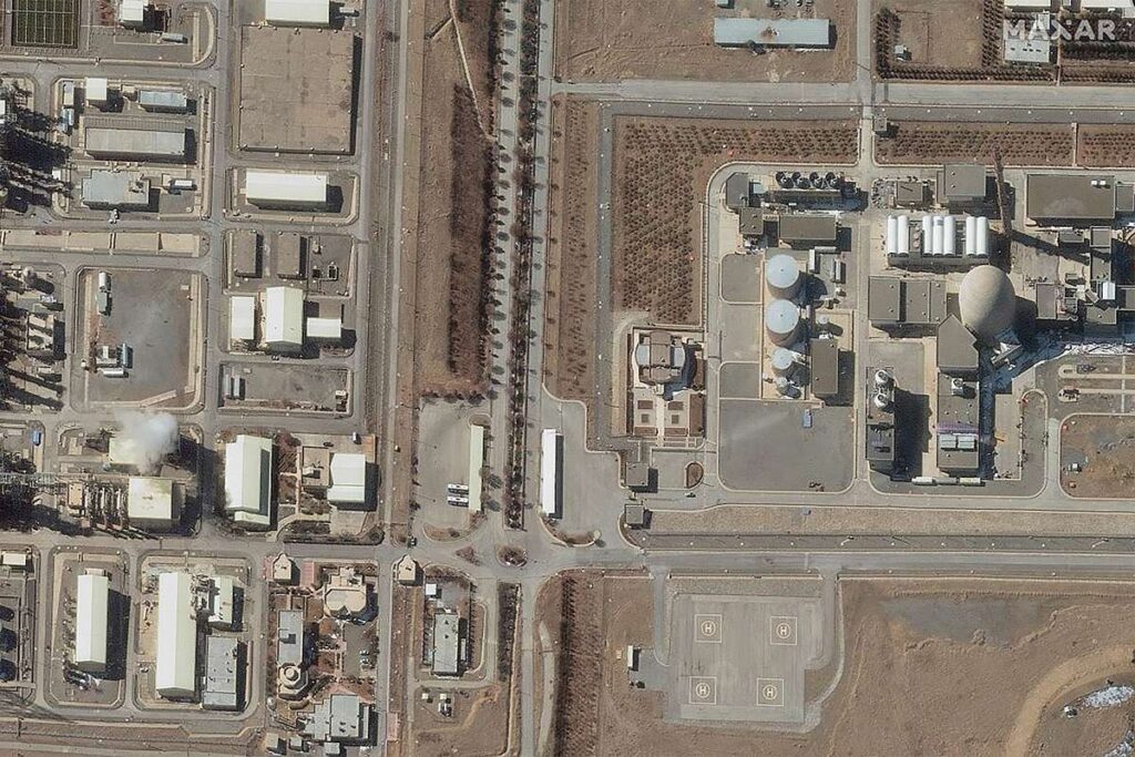 Arak nuclear research reactor operating in Iran. AFP
