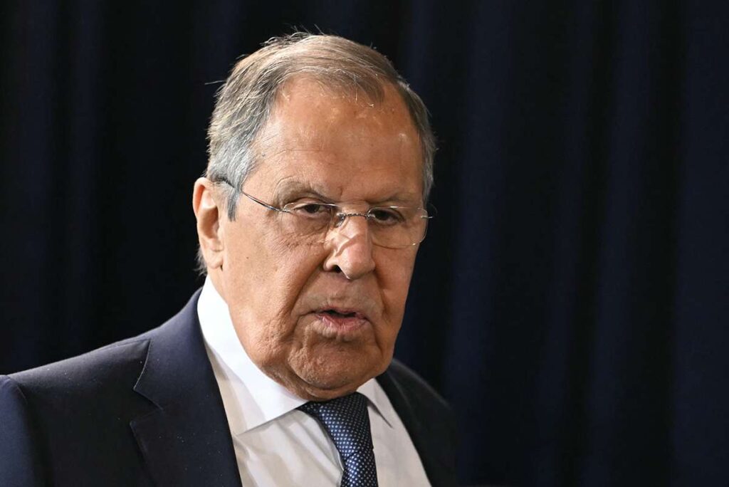 Russian Foreign Minister Sergey Lavrov. AFP