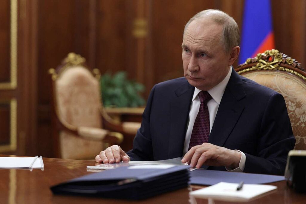 Russian President Vladimir Putin. AFP