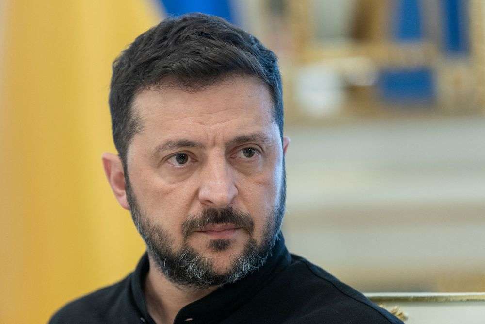 Ukraine's President Volodymyr Zelensky