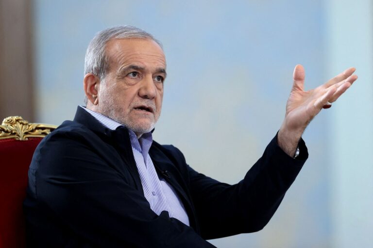 Pezeshkian Urges Muslim Countries to Cut Ties with Israel