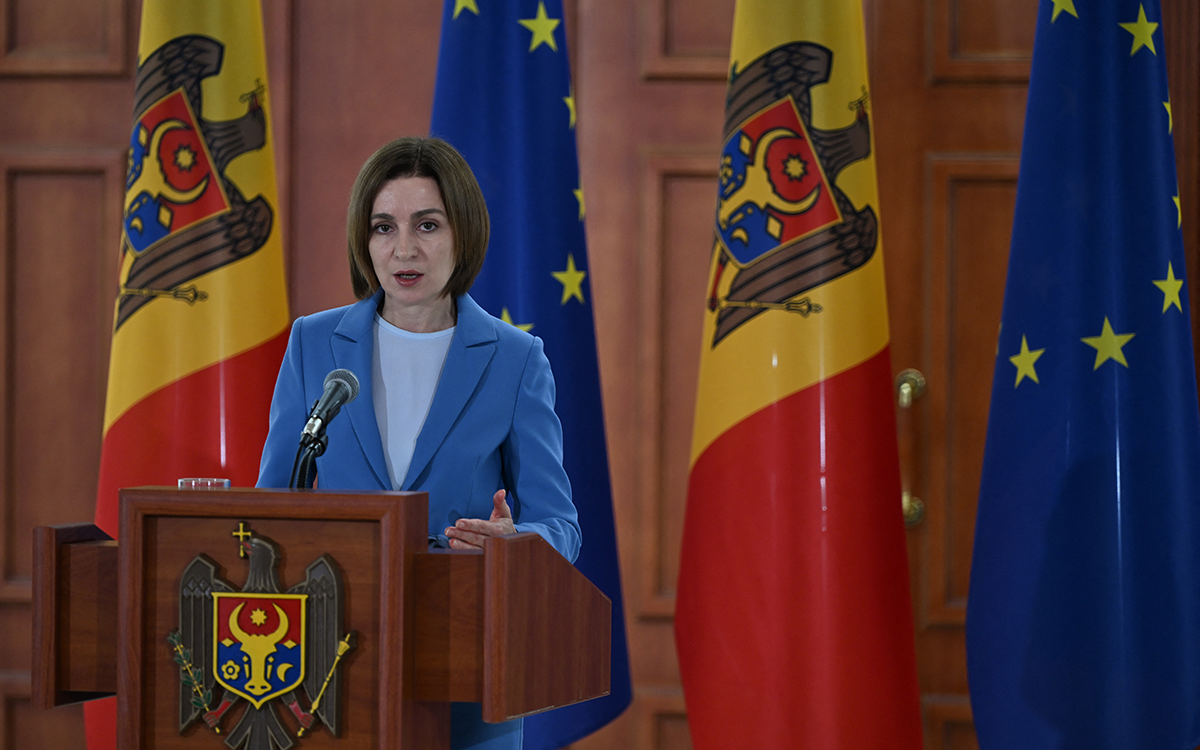 Sandu: Election Result a 'Strong Mandate' for Moldova’s EU Accession