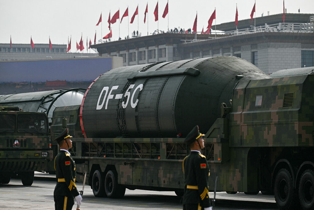 China Unveils Nuclear Triad Missiles