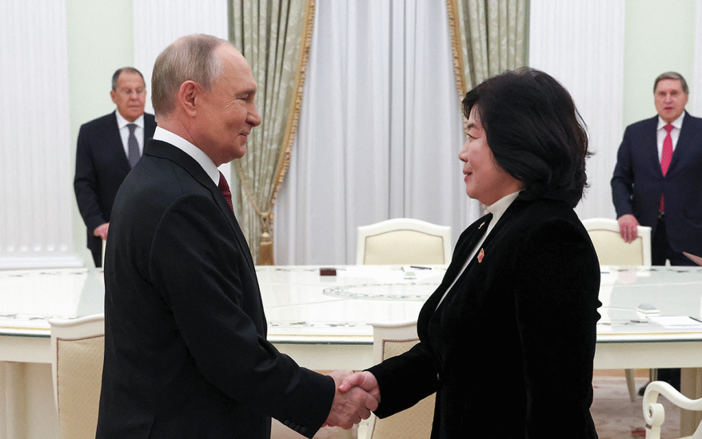 Putin Says Ties With North Korea Developing 'As Planned'