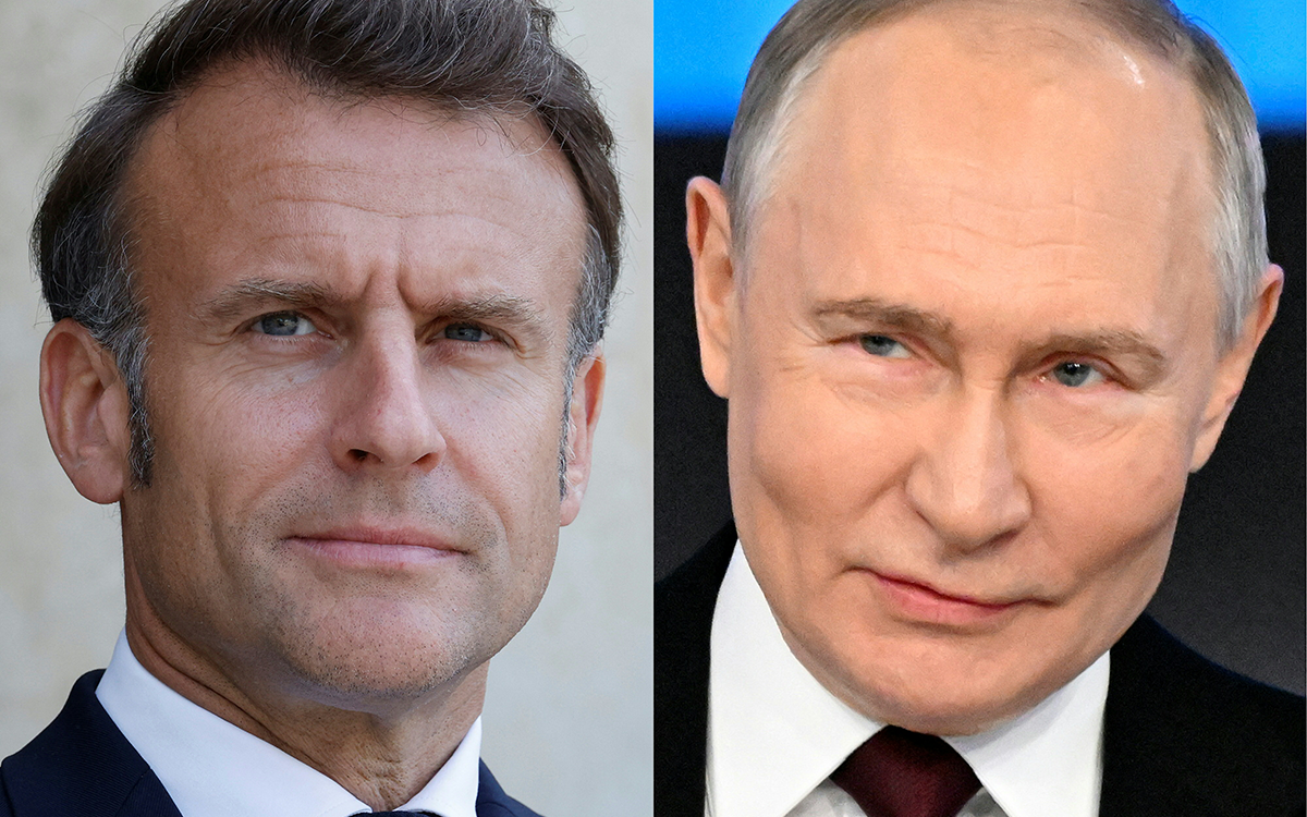 Putin Ready to Talk to France's Macron on Ukraine