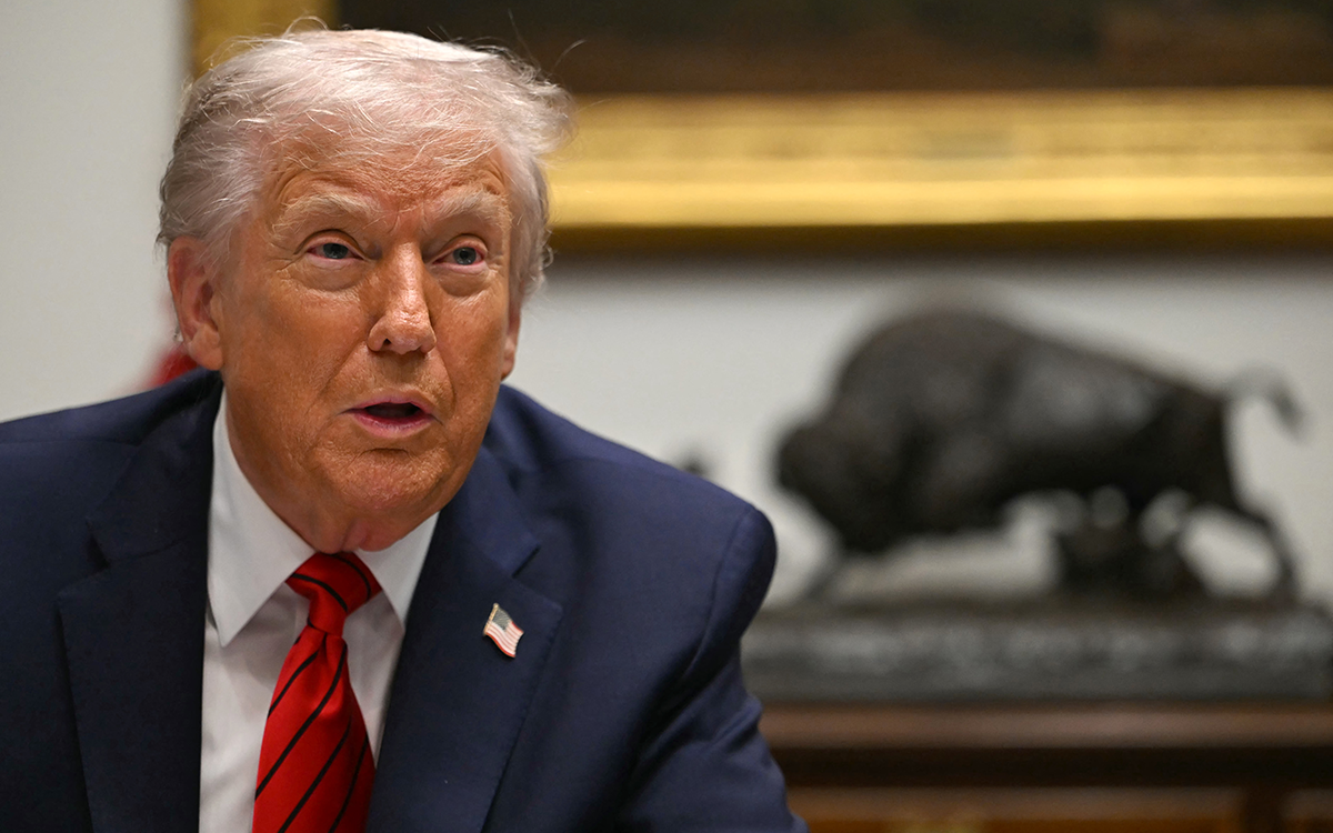 Trump Says Had "Pretty Strong Words" with Europeans on Ukraine