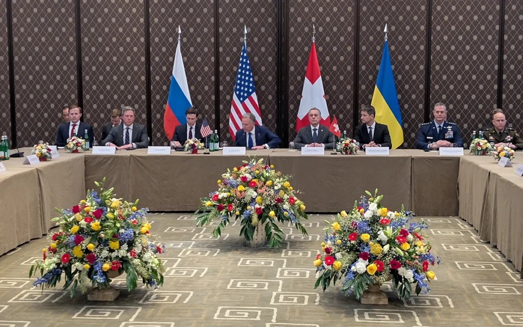 Russia-Ukraine-US Talks Start in Geneva