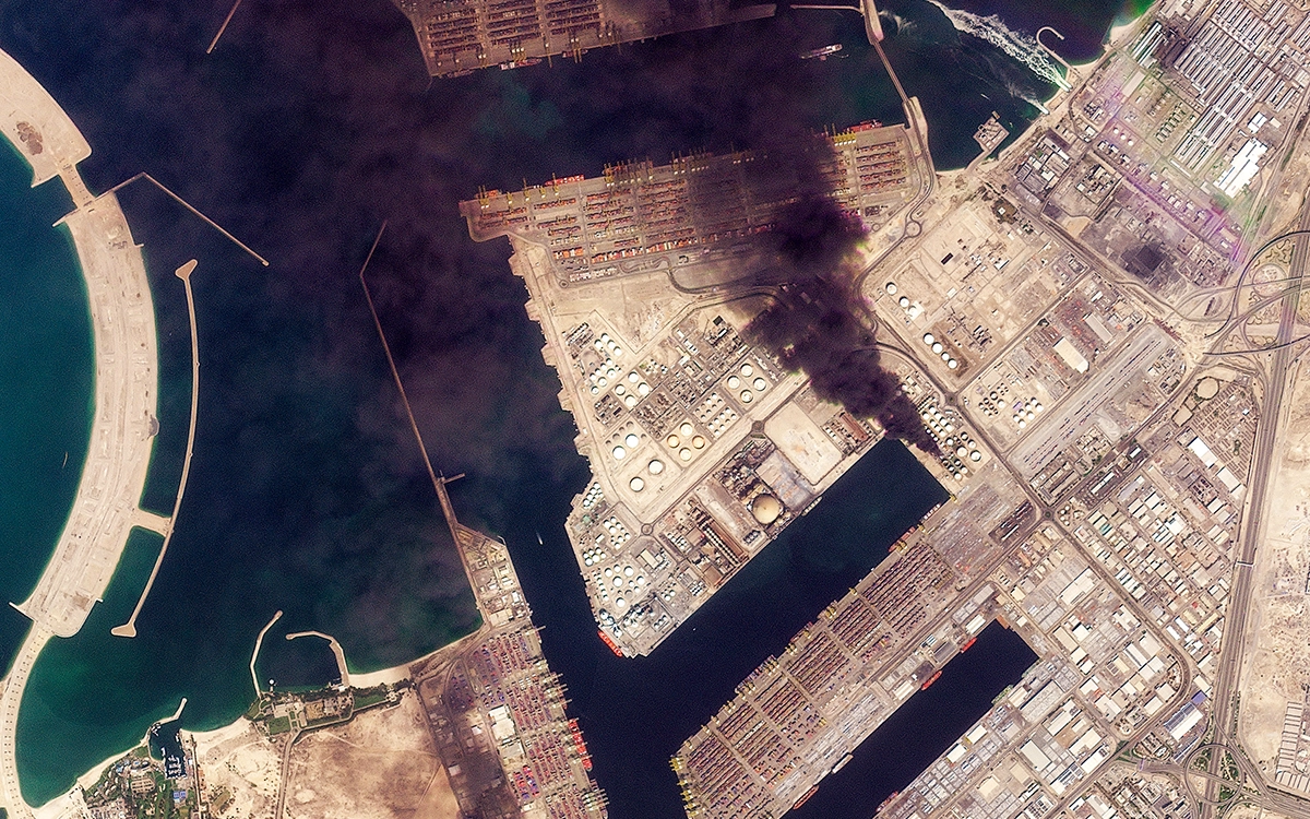 Six People Injured by Debris in UAE, Saudi Arabia