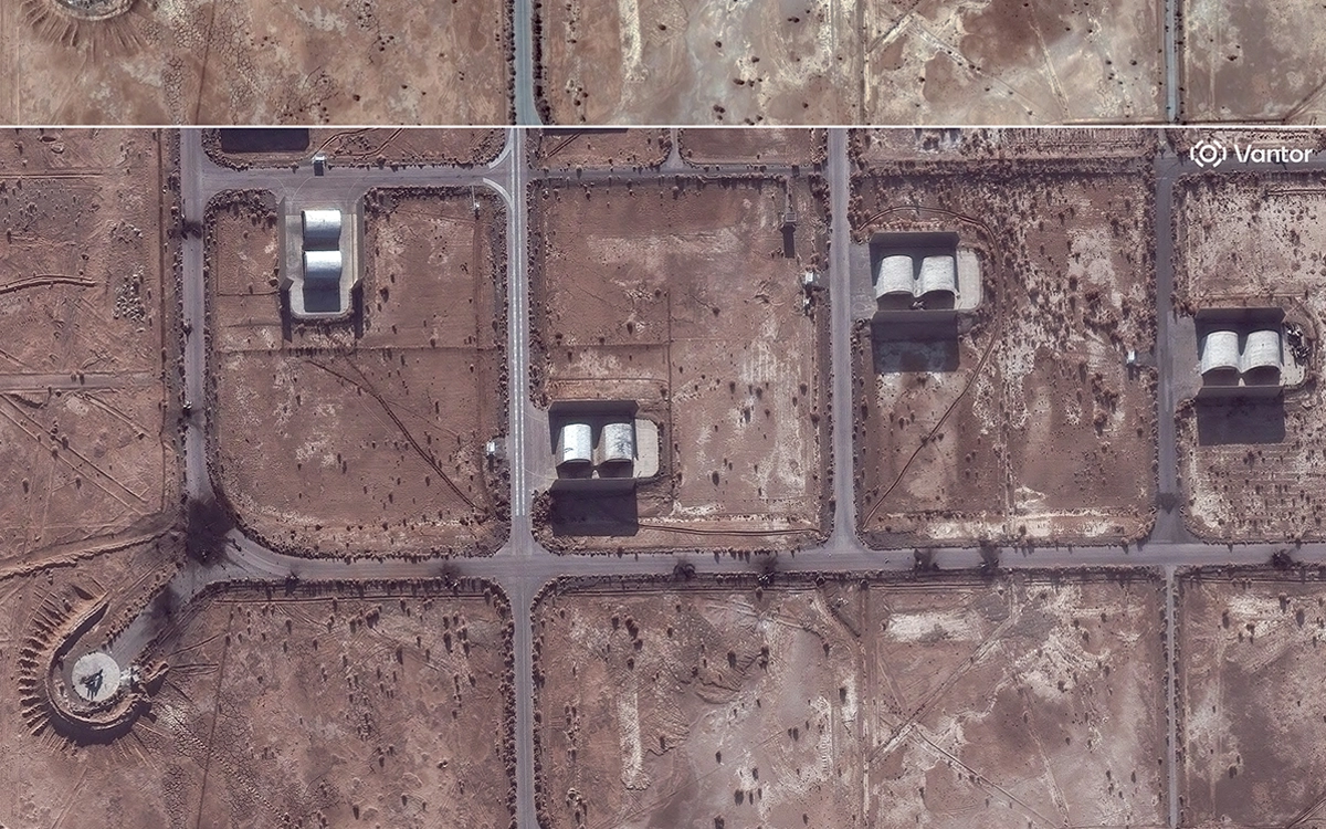 US Strikes Iran's Ammunition Depot with Bunker Buster Bombs