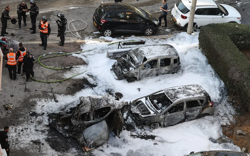 Iran Guards Launch More Than 40 Missiles at US, Israeli Targets