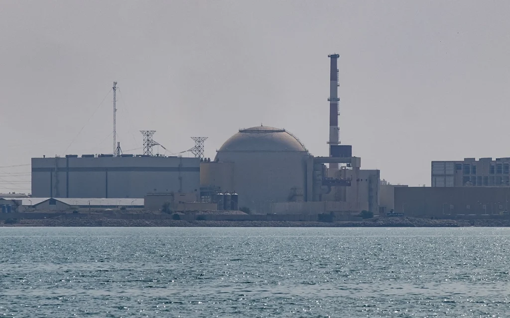 Projectile Struck Iran Nuclear Power Plant