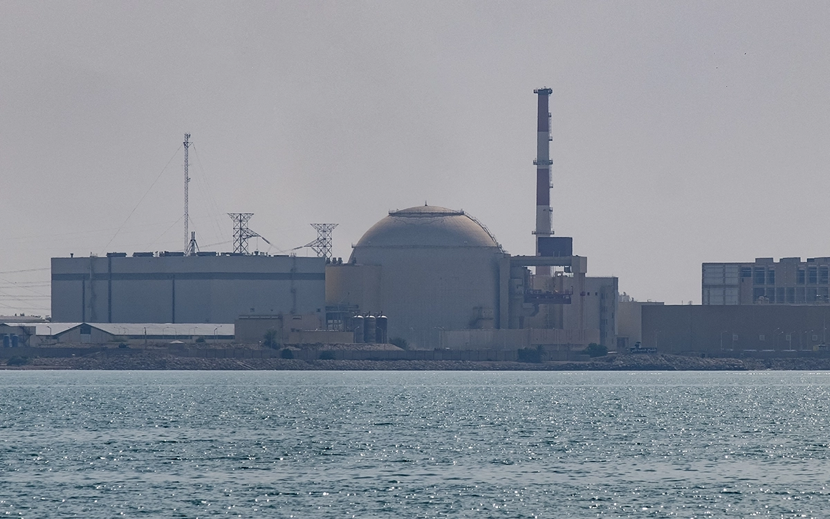 Projectile Struck Iran Nuclear Power Plant