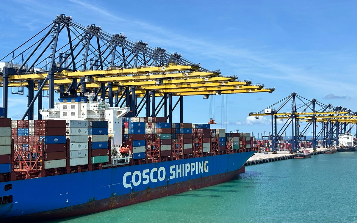 China's COSCO Resumes Bookings to Some Gulf Countries