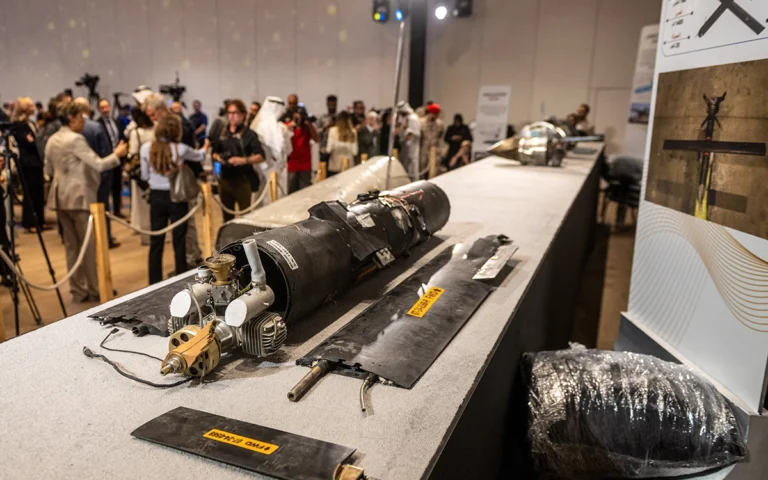 Six Injured in Abu Dhabi by Debris from Intercepted Drone