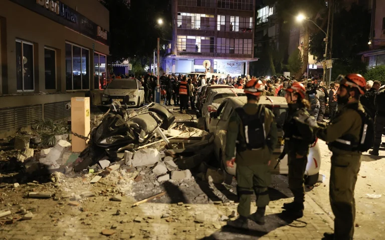 Two Killed in Iranian Attack Near Tel Aviv