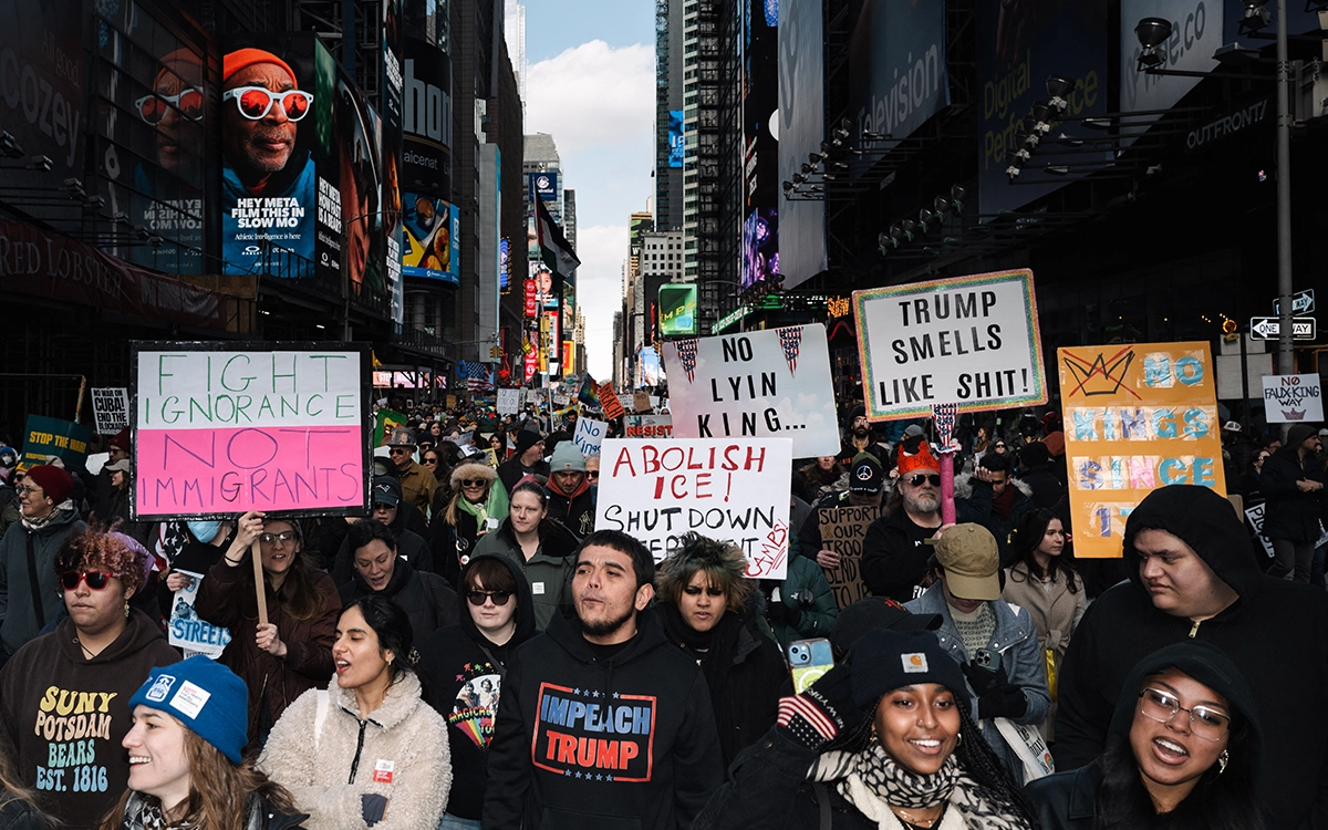 Millions Attend Anti-Trump Protests in US
