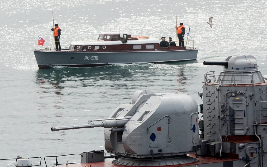 Ukraine Hits Two Russian Landing Ships