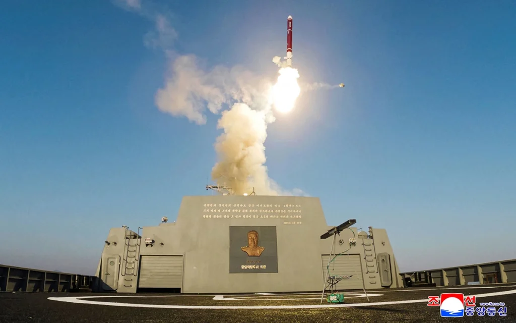 North Korea Fires Missiles Toward Sea