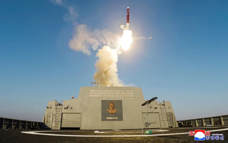 North Korea Fires Missiles Toward Sea