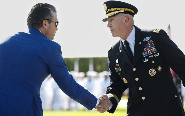 Hegseth's Purge: Changing Horses in Midstream