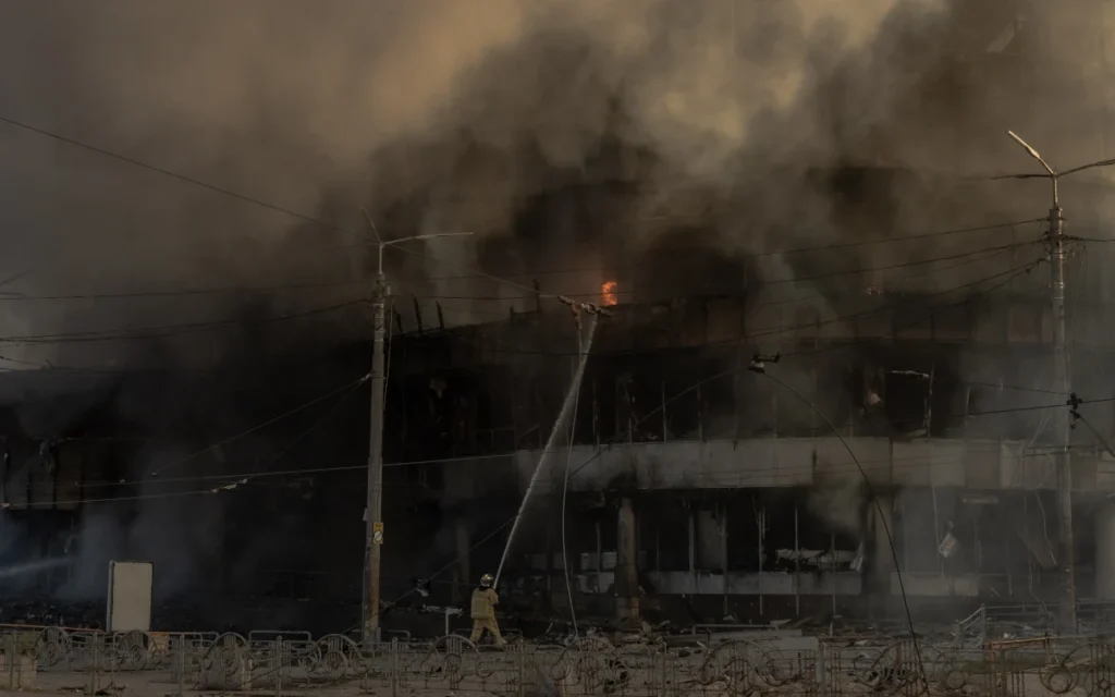 Russia Hits Kyiv With Deadly Attack After Vowing Retaliation
