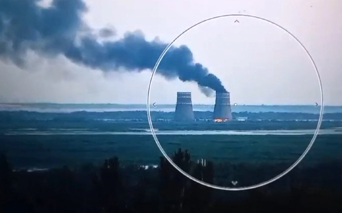 IAEA: Drone Hits Captured Nuclear Plant in Ukraine