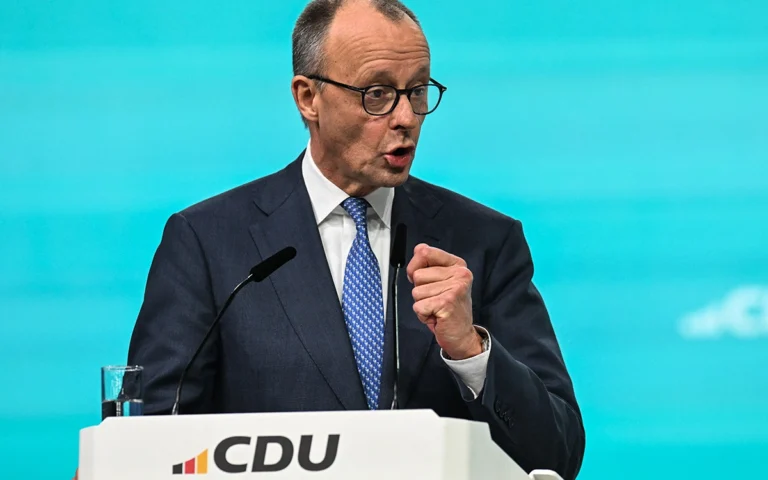 German Chancellor and CDU leader Friedrich Merz