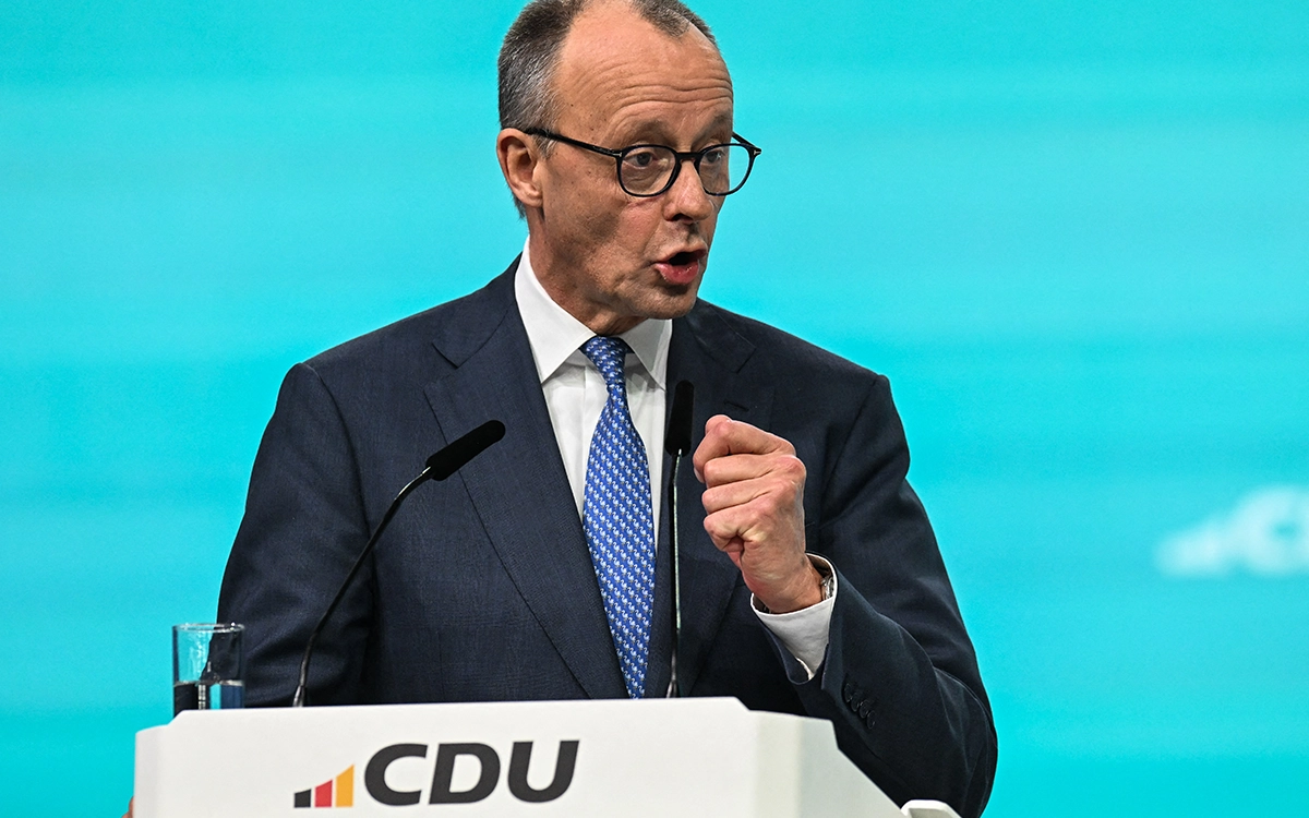 German Chancellor and CDU leader Friedrich Merz