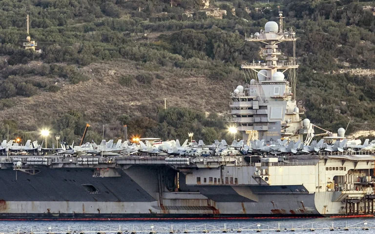 USS Gerald Ford Returns Home After 326-Day Deployment