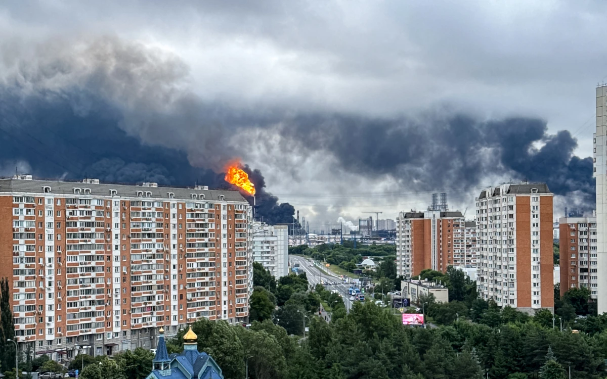 Ukraine Hits Moscow in 'Large-Scale' Attack