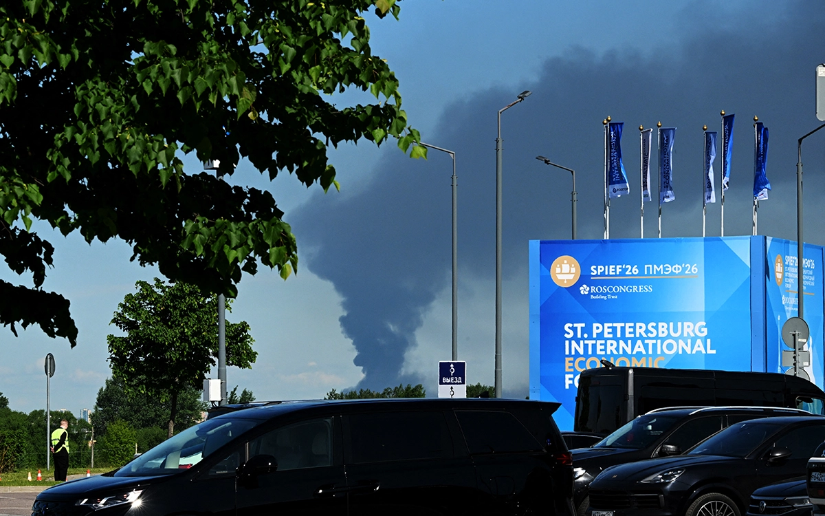 Ukraine Drones Hit Saint Petersburg as Flagship Economic Forum Opens