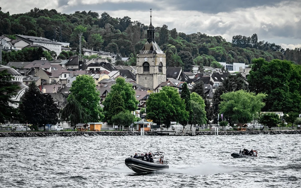 G7 Summit Under Tight Security on Both Sides of Lake Geneva