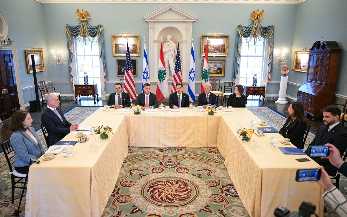 Lebanon-Israel Hold Talks in Washington as Fighting Continues