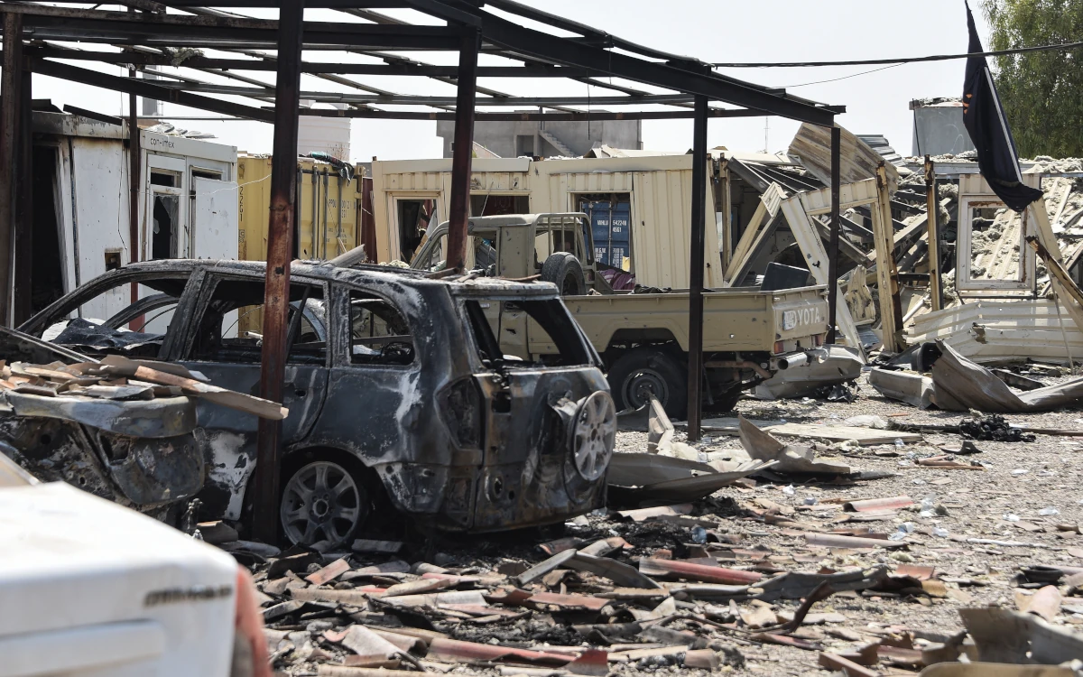 US Strikes Near Iraq Border