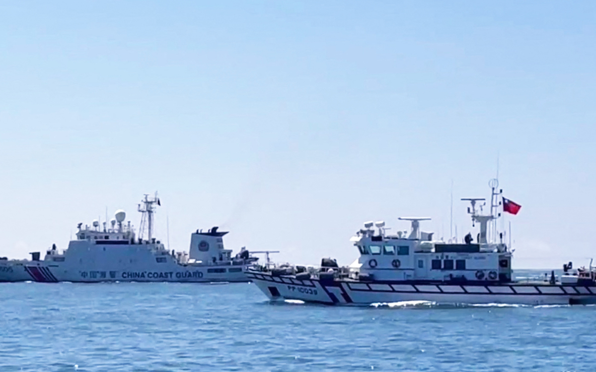China is expanding its presence in the waters east of Taiwan