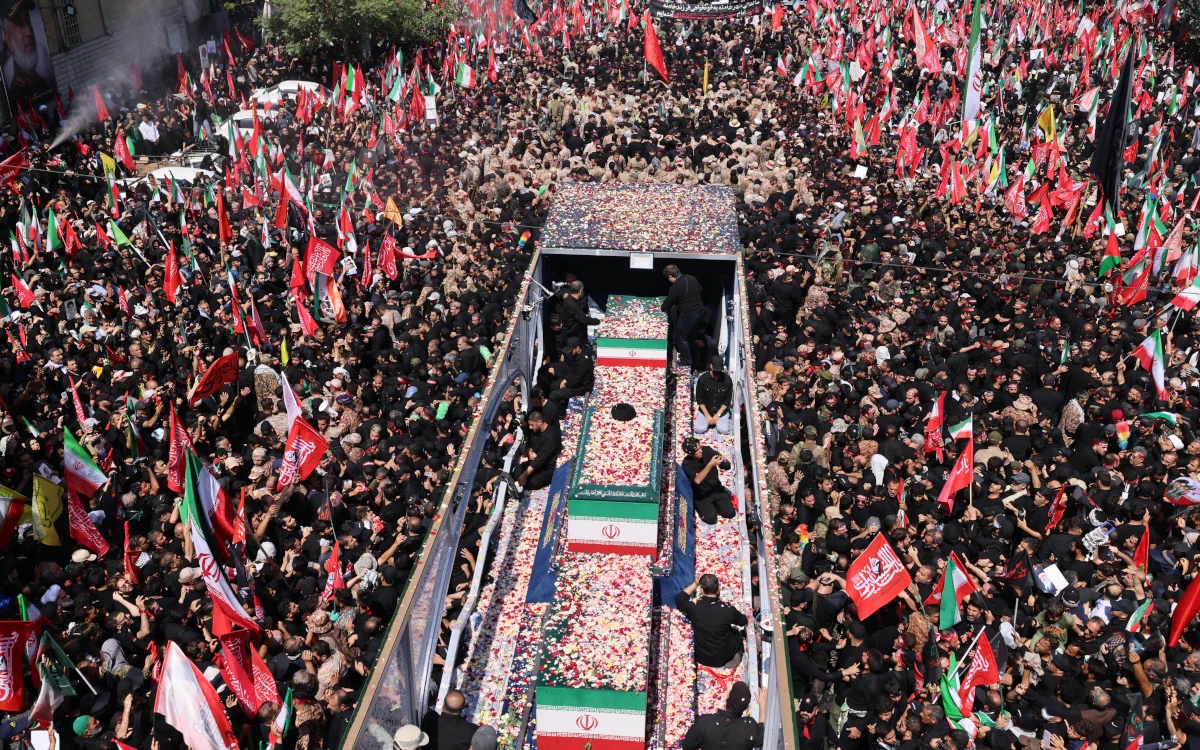 Millions Gather in Khamenei Funeral Procession in Tehran