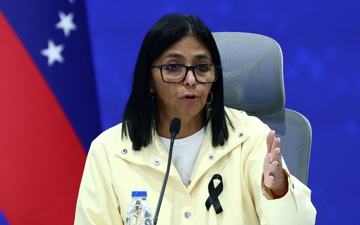 Venezuelan President Delcy Rodríguez AFP