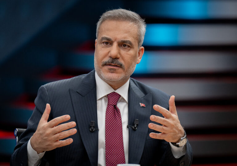 Turkish Foreign Minister Hakan Fidan.