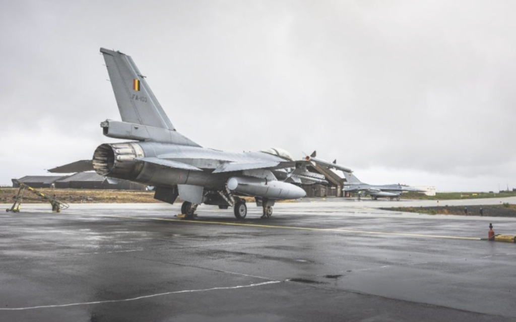 Belgium Takes Over NATO Air Defense Mission in Iceland