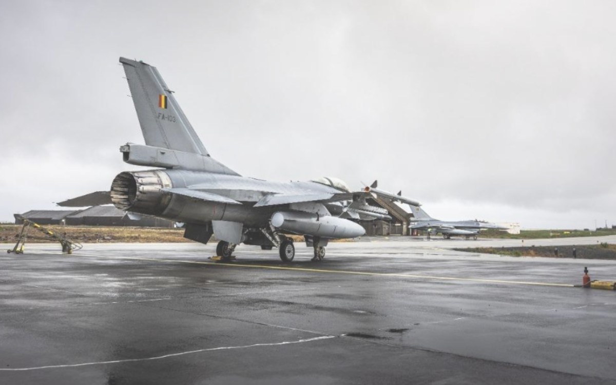 Belgium Takes Over NATO Air Defense Mission in Iceland