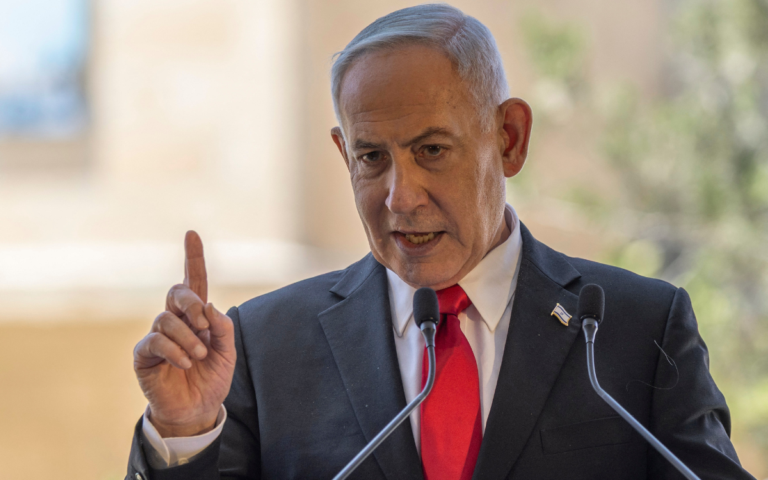 Israel's Prime Minister Benjamin Netanyahu