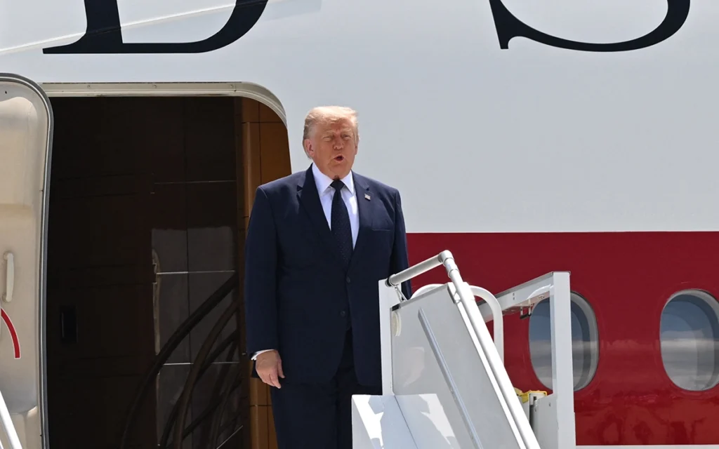Trump Secretly Flew Out of Turkey on Smaller Plane