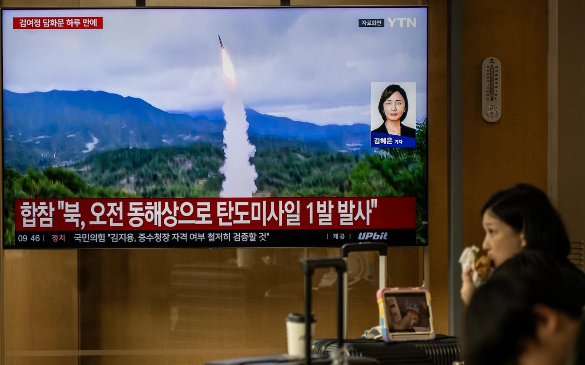 North Korea’s Kim Oversaw Launch of Missile That Uses AI